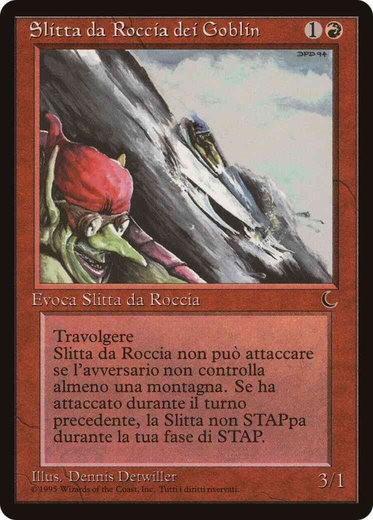Goblin Rock Sled - Italian [67] [The Dark: Italian] [Non-Foil]