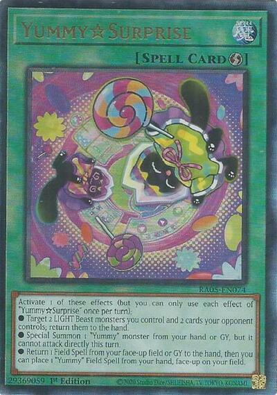 YummySurprise - RA05-EN074 - Ultimate Rare - 1st Edition