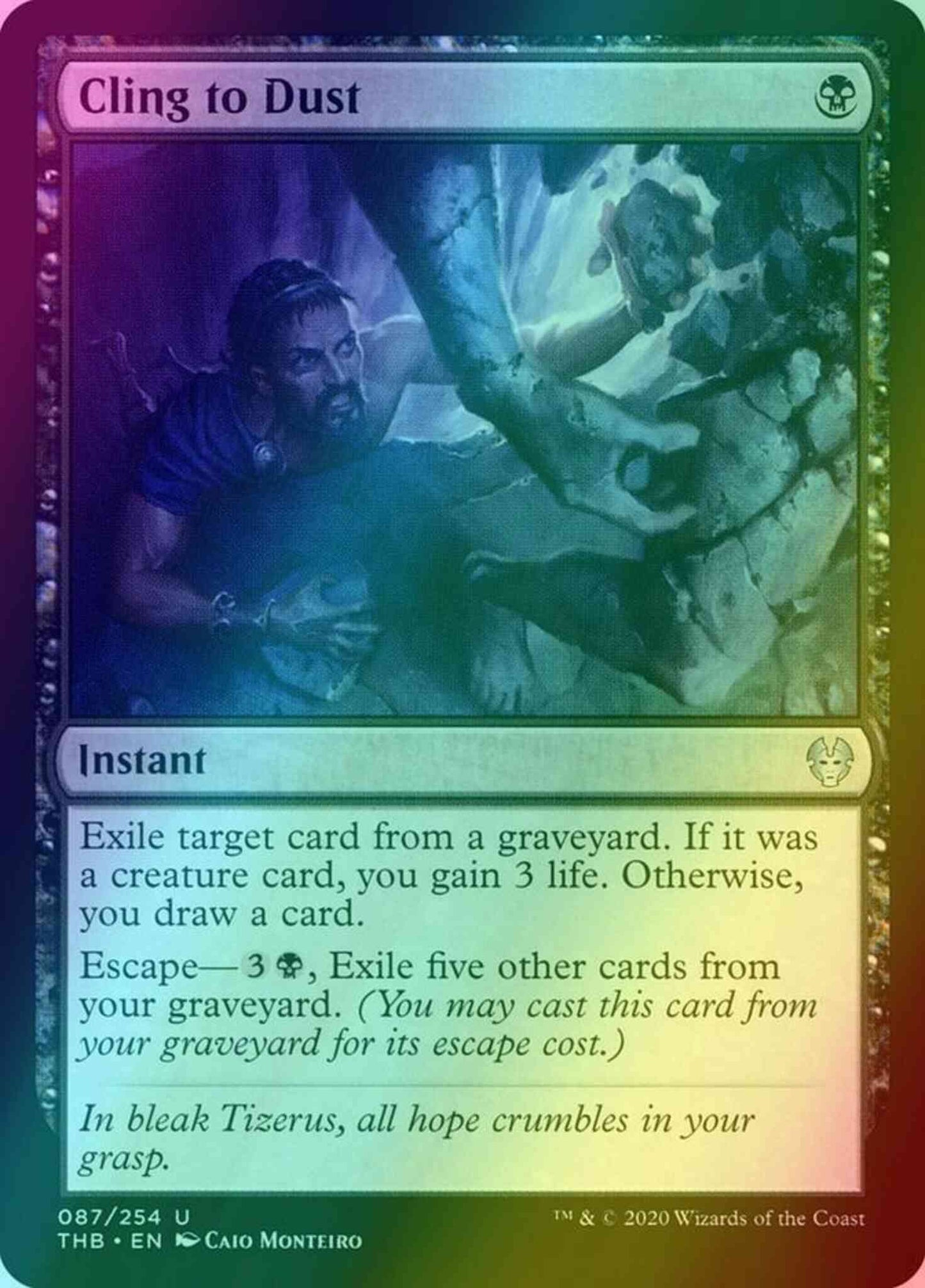 Cling to Dust [87] [Theros Beyond Death] [Foil]