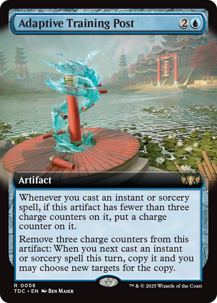 Adaptive Training Post [58] [Extended Art] [Tarkir: Dragonstorm: Commander] [Non-Foil]