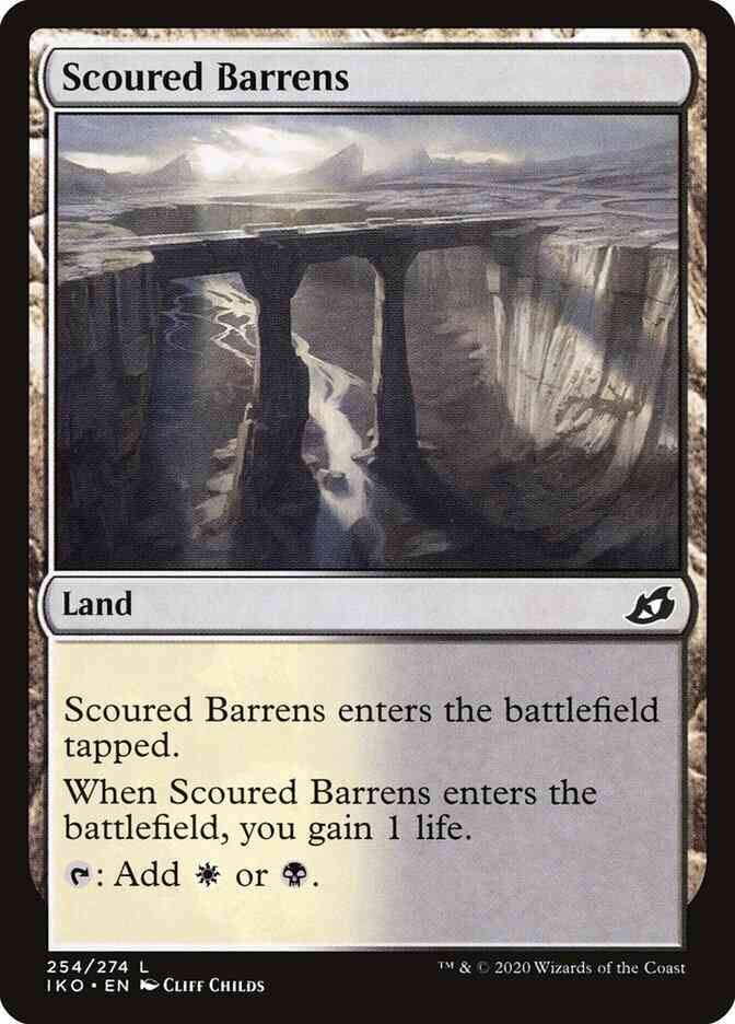 Scoured Barrens [254] [Ikoria: Lair of Behemoths] [Non-Foil]