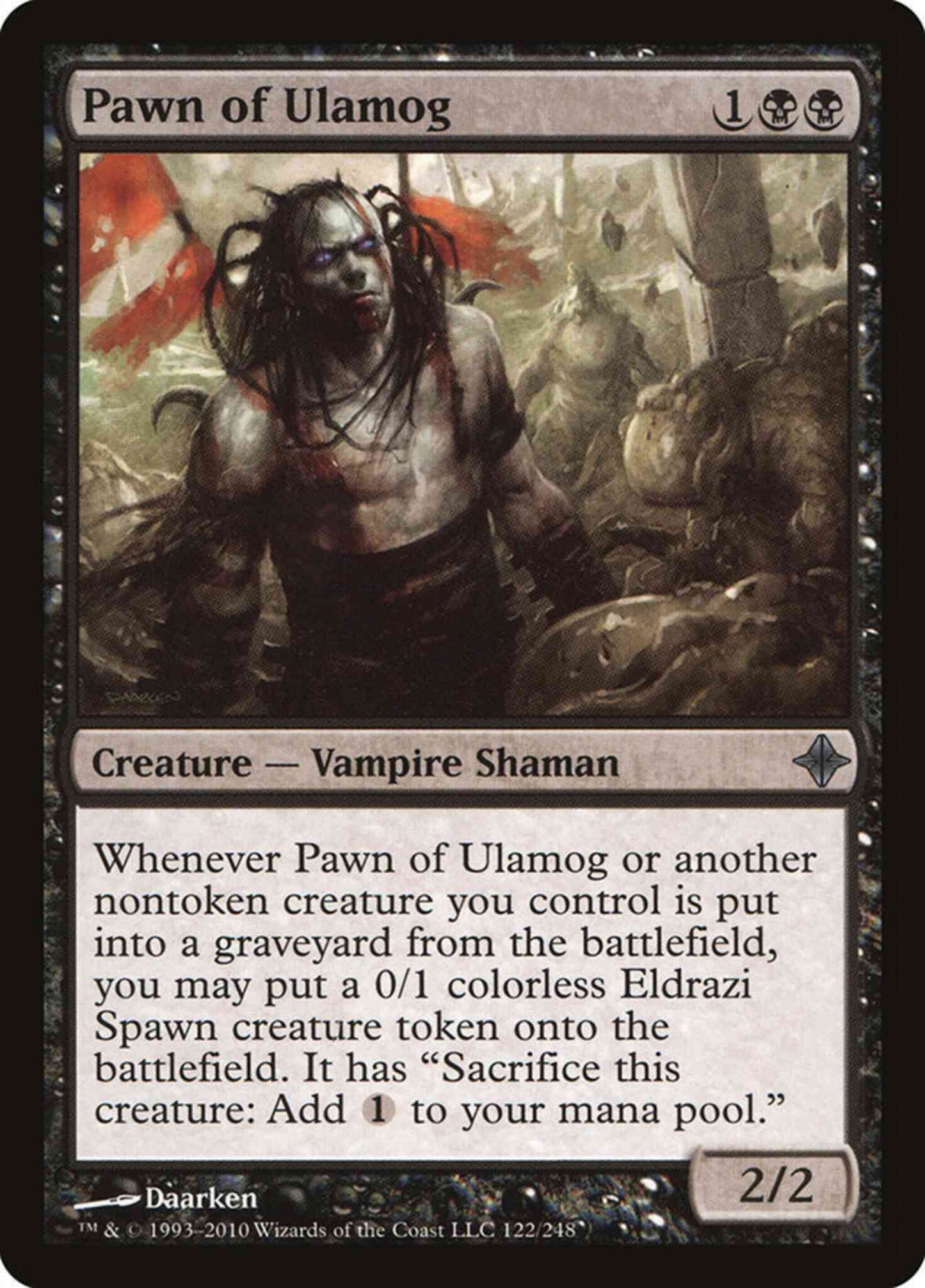 Pawn of Ulamog [122] [Rise Of The Eldrazi] [Non-Foil]