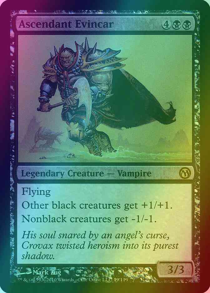 Ascendant Evincar [19] [Duels of the Planeswalkers] [Foil]