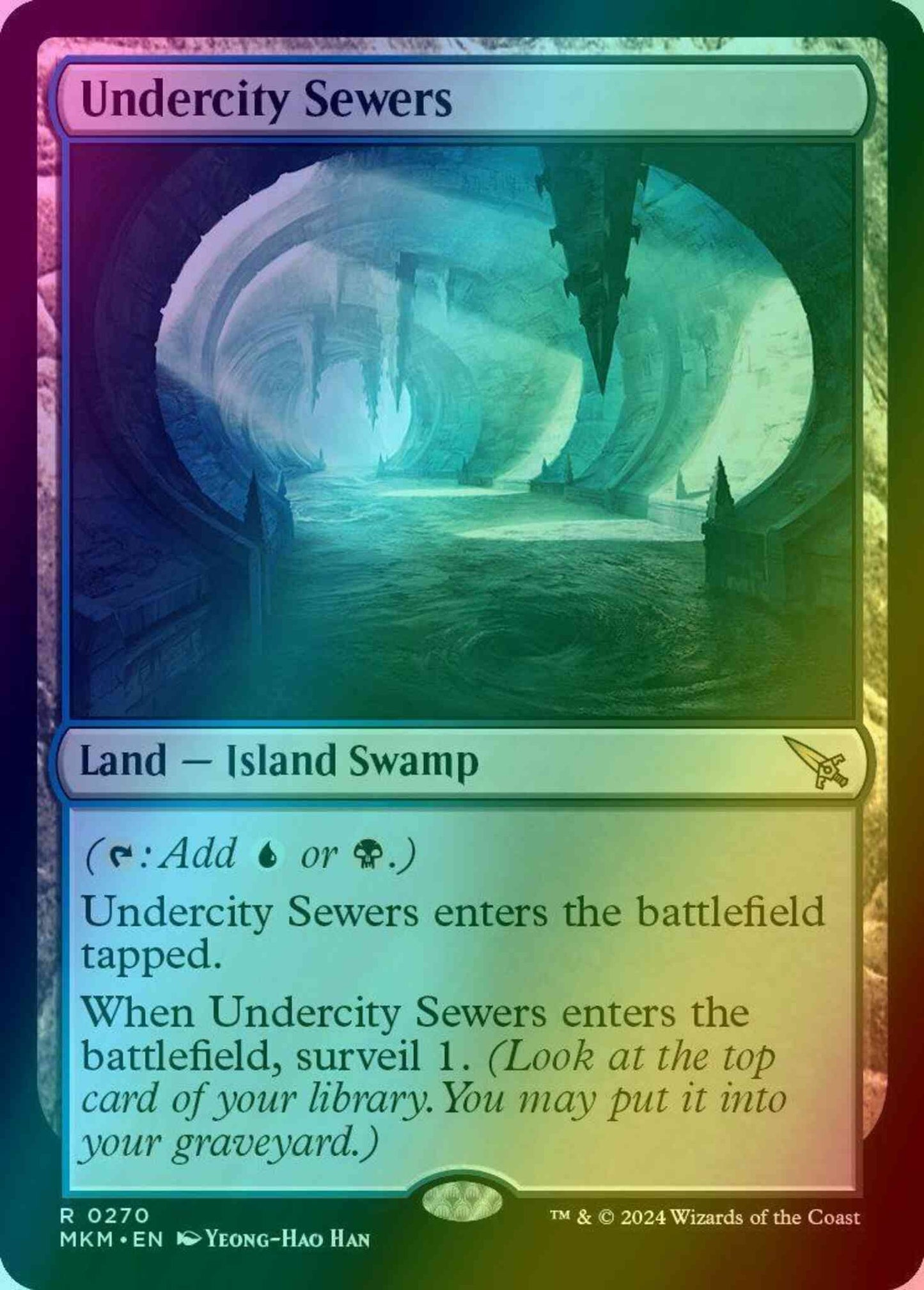 Undercity Sewers [270] [Murders at Karlov Manor] [Foil]