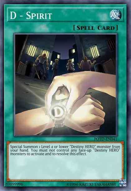 D - Spirit - POTD-EN041 - Common - 1st Edition