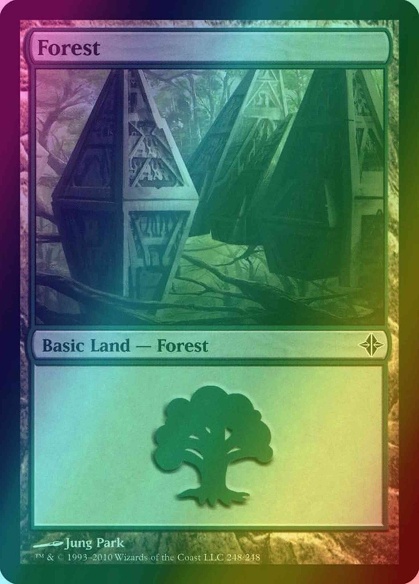 Forest [248] [Rise Of The Eldrazi] [Foil]