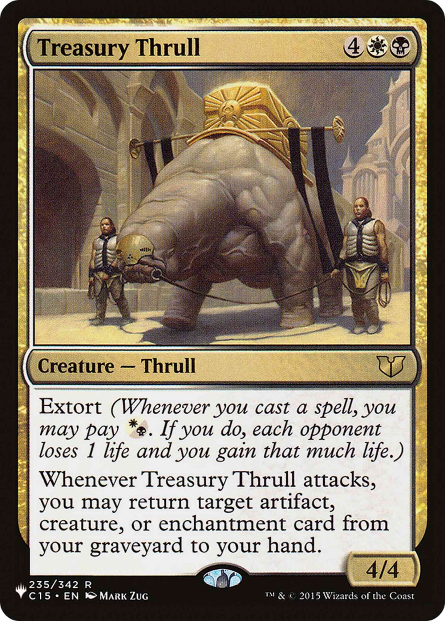 Treasury Thrull [C15-235] [The List] [Non-Foil]
