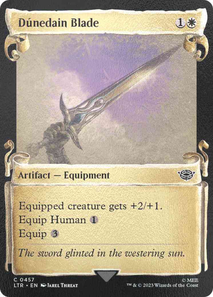 Dúnedain Blade [457] [Scrolls Showcase] [The Lord of the Rings: Tales of Middle-earth] [Silver Foil]