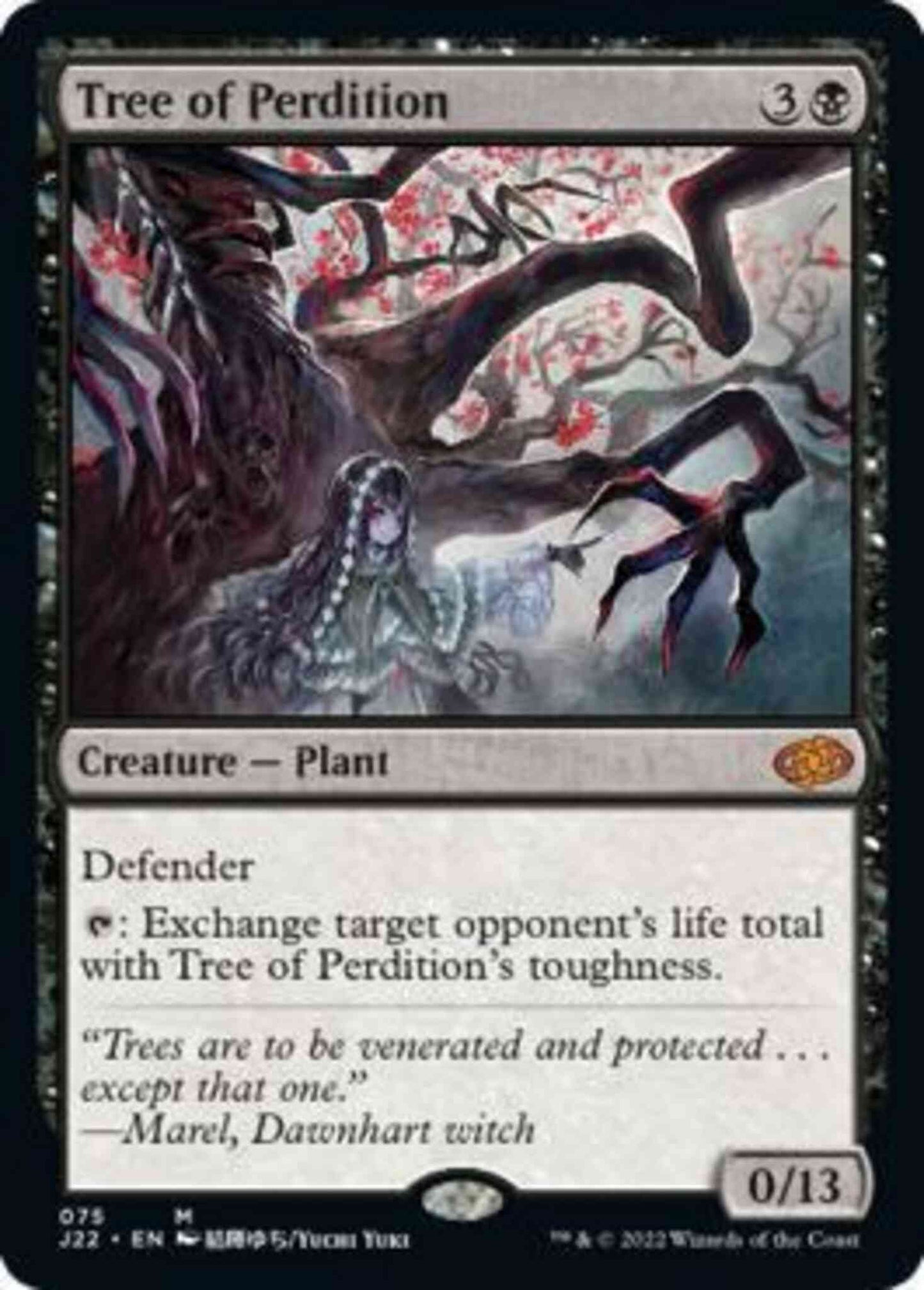 Tree of Perdition [75] [Anime-Inspired Art] [Jumpstart 2022] [Non-Foil]