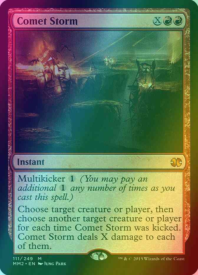 Comet Storm [111] [Modern Masters 2015] [Foil]