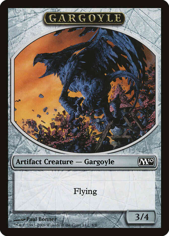 Gargoyle Token [08] [Magic 2010 Tokens] [Non-Foil]