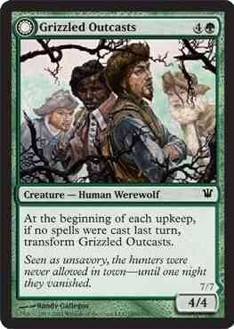 Grizzled Outcasts // Krallenhorde Wantons [185] [Innistrad] [Non-Foil]