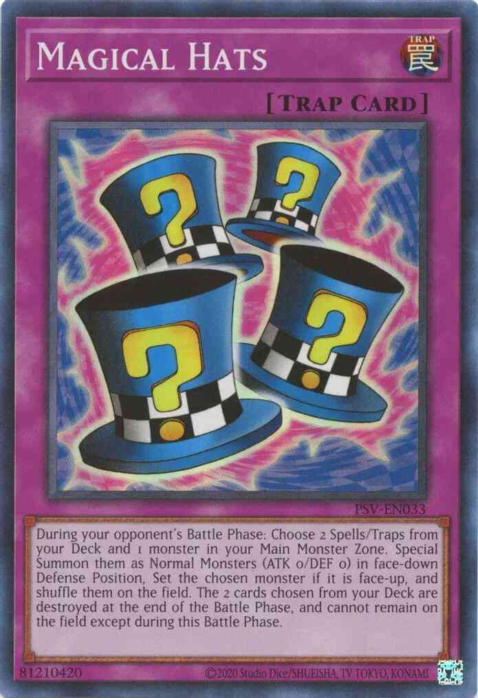 Magical Hats - 25th Anniversary - PSV-EN033 - Super Rare - Unlimited
