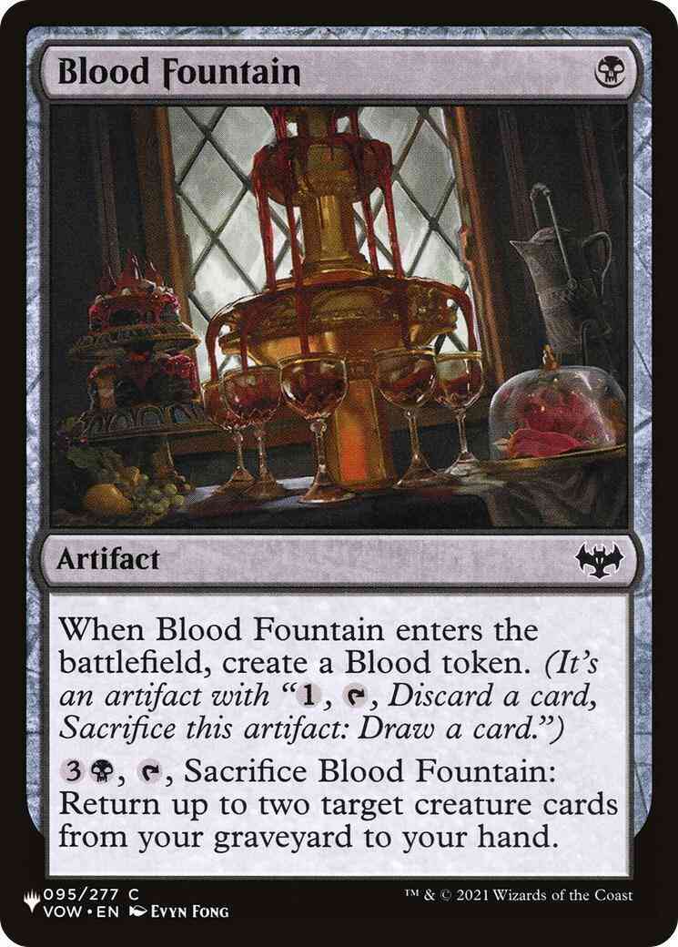 Blood Fountain [VOW-95] [The List] [Non-Foil]