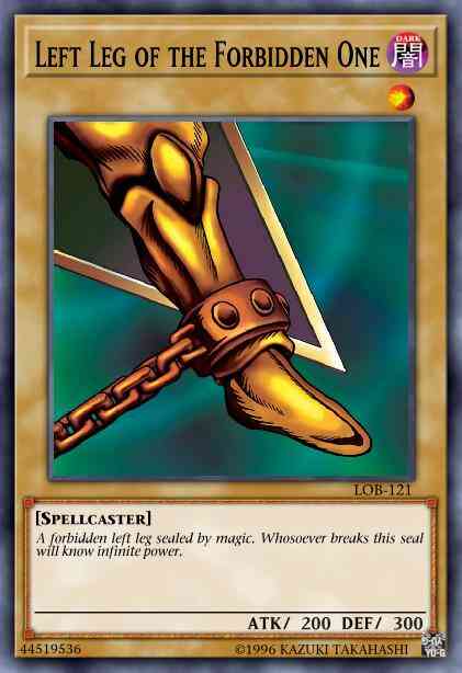 Left Leg of the Forbidden One - DLG1-EN019 - Common - Unlimited