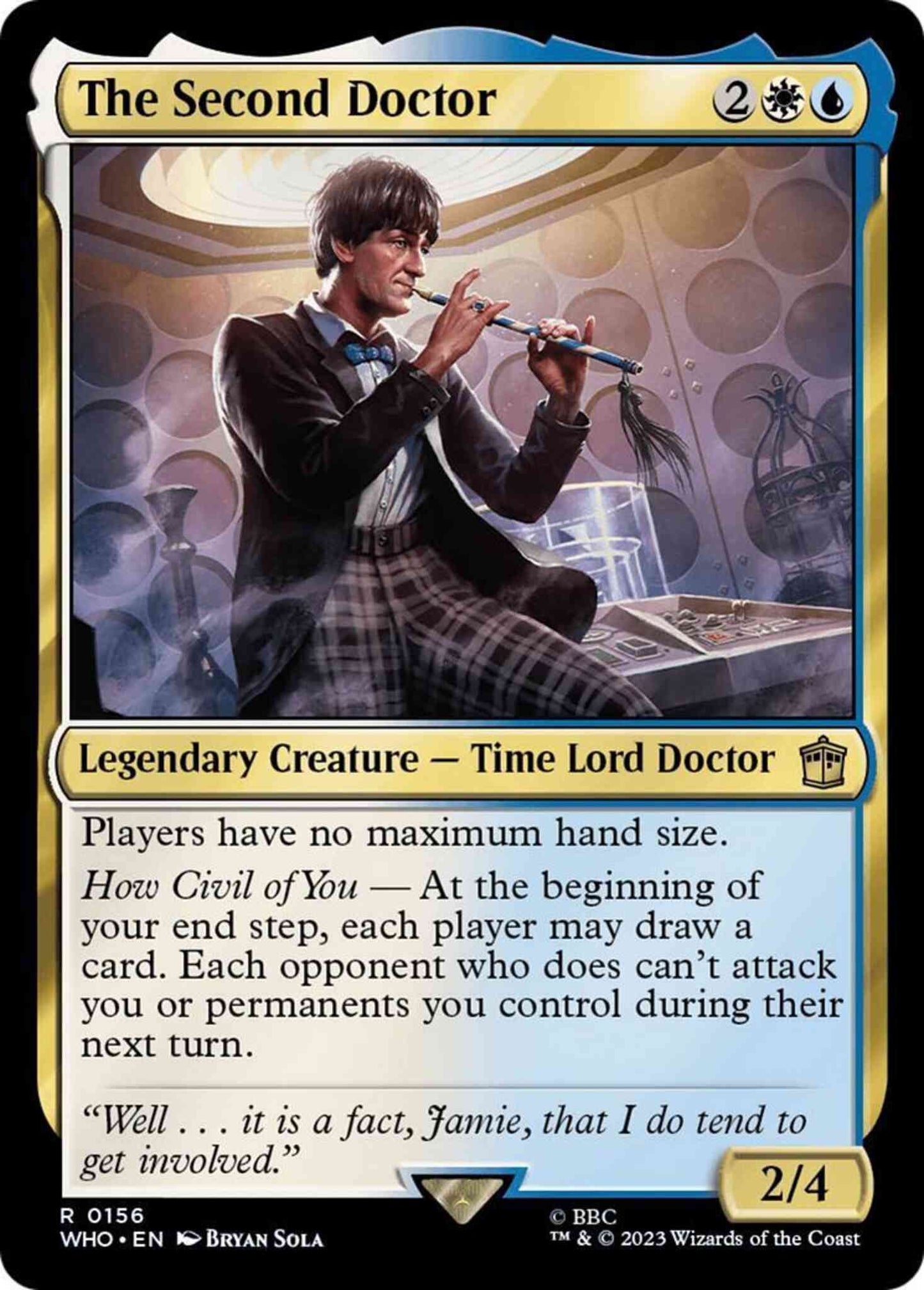 The Second Doctor [156] [Universes Beyond: Doctor Who] [Non-Foil]