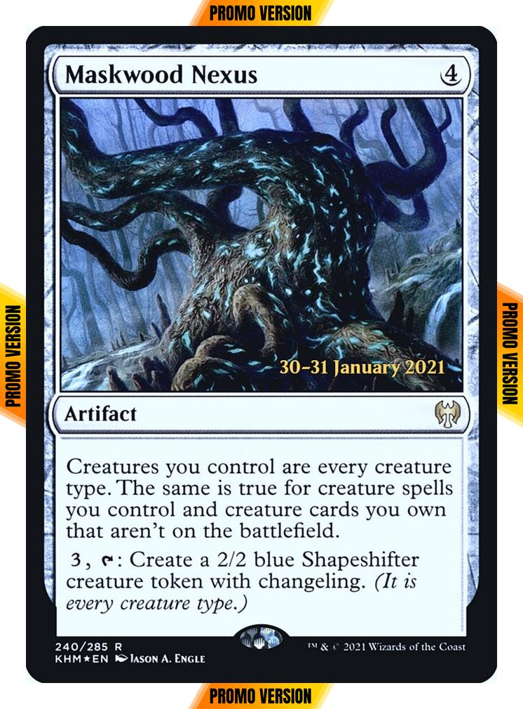 Maskwood Nexus [Prerelease] [240s] [Kaldheim Promos] [Foil]