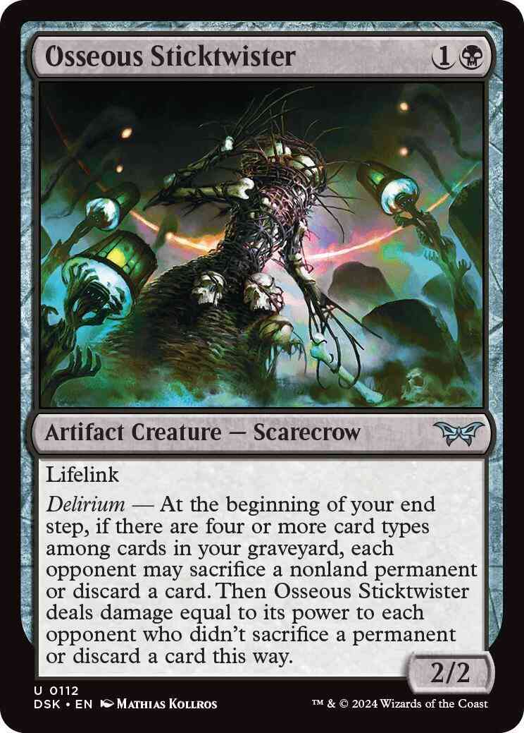 Osseous Sticktwister [112] [Duskmourn: House of Horror] [Non-Foil]