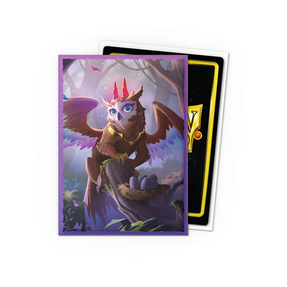 Dragon Shield Brushed Dual Sleeves - Standard Size - 100ct - The Dragowlis