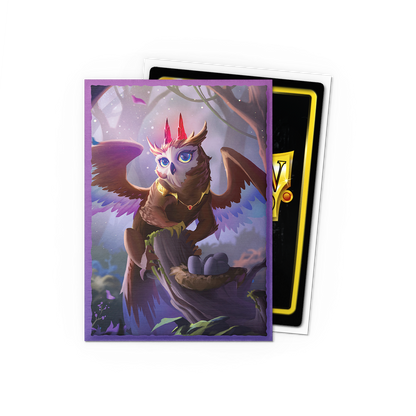 Dragon Shield Brushed Dual Sleeves - Standard Size - 100ct - The Dragowlis