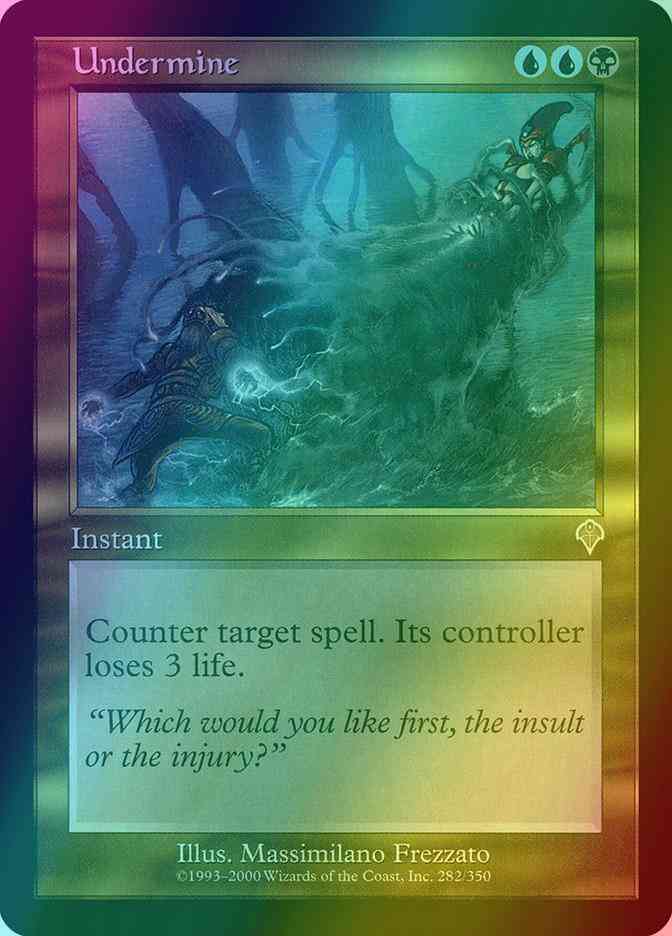 Undermine [282] [Invasion] [Foil]