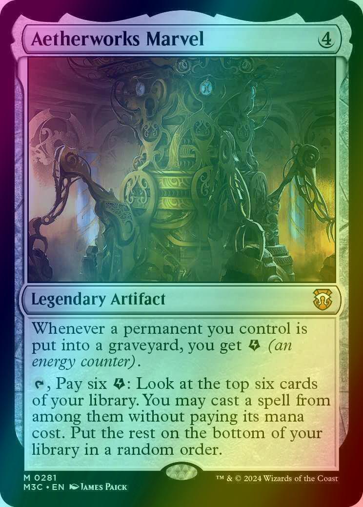 Aetherworks Marvel [281] [Modern Horizons 3: Commander] [Ripple Foil]