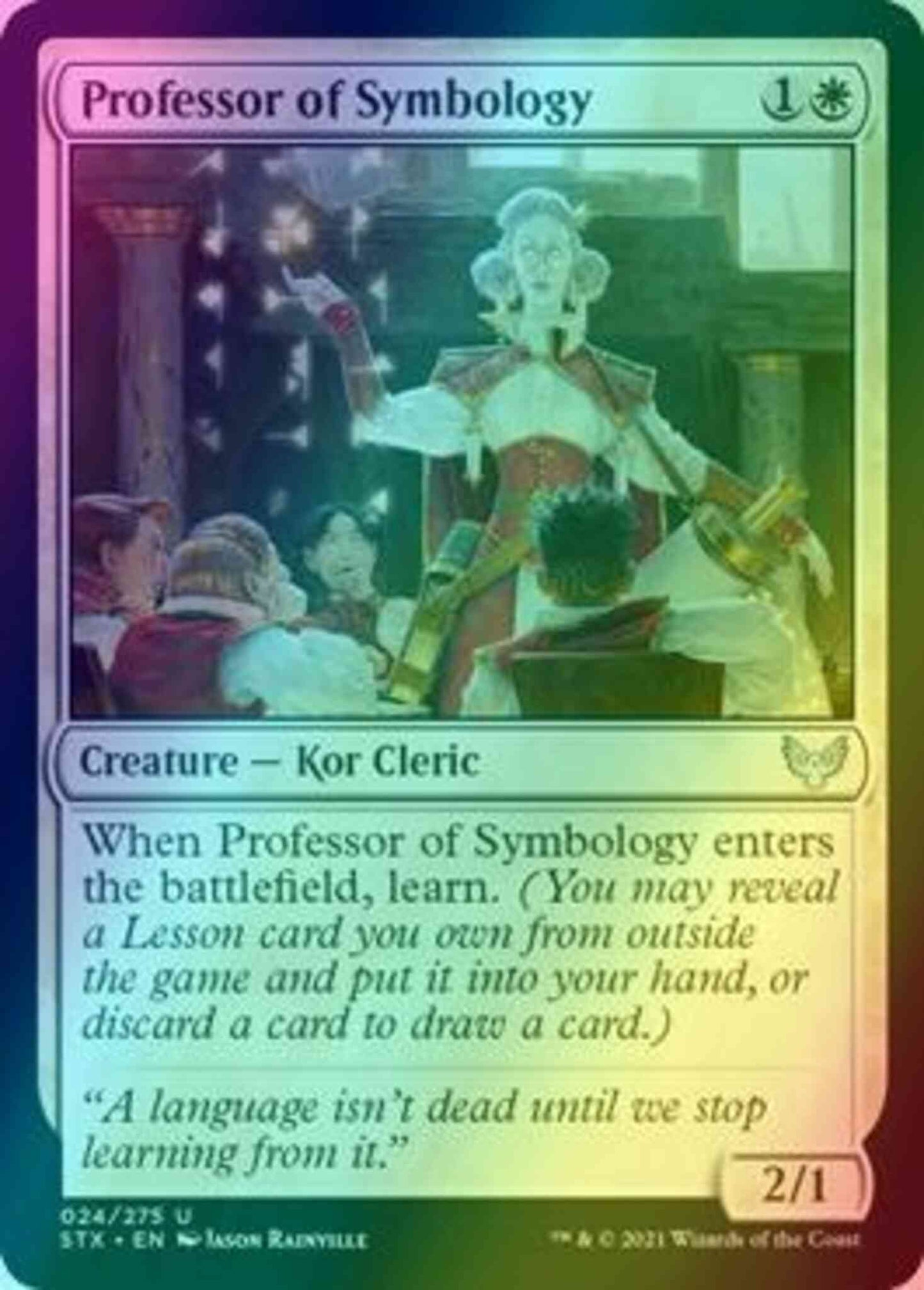 Professor of Symbology [24] [Strixhaven: School of Mages] [Foil]