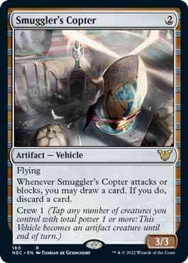 Smuggler's Copter [160] [Kamigawa: Neon Dynasty: Commander] [Non-Foil]