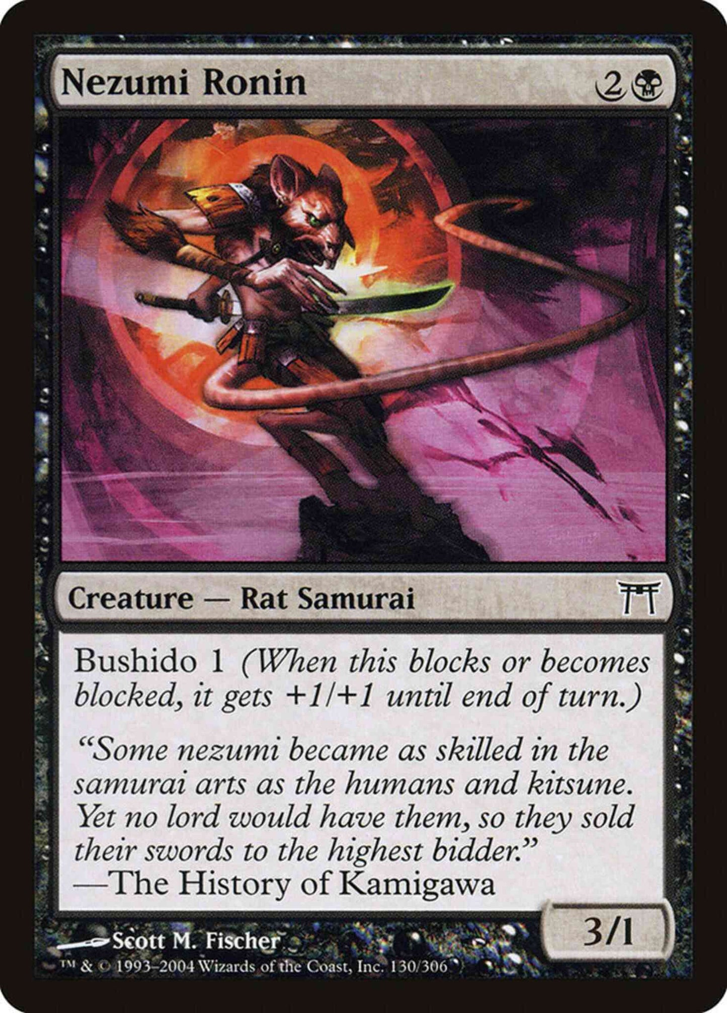 Nezumi Ronin [130] [Champions of Kamigawa] [Non-Foil]