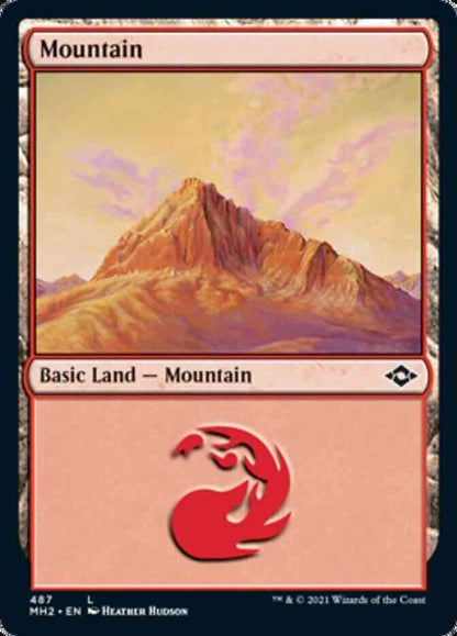 Mountain [487] [Modern Horizons 2] [Etched Foil]