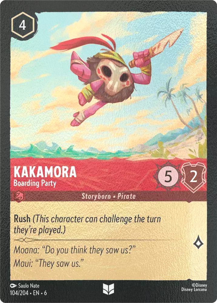 Kakamora - Boarding Party - 104/204 [Azurite Sea] [Cold Foil]