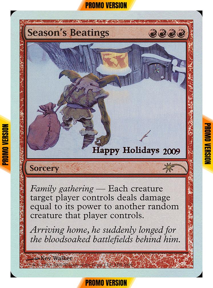 Season's Beatings [9] [Happy Holidays] [Foil]