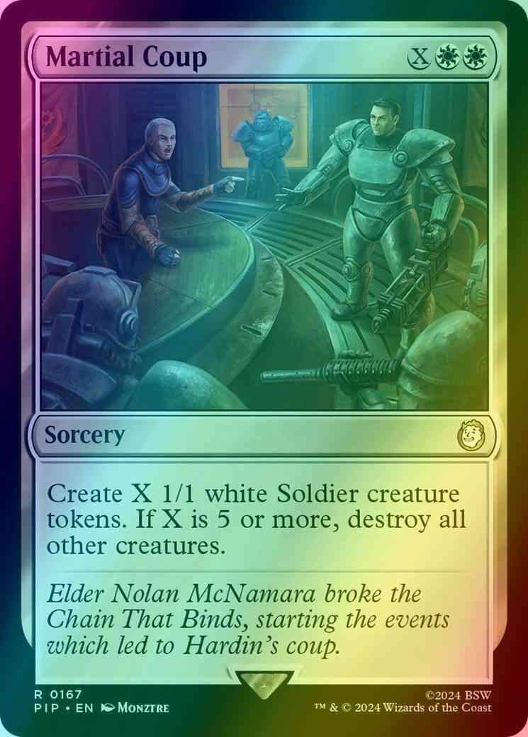 Martial Coup [167] [Fallout] [Foil]