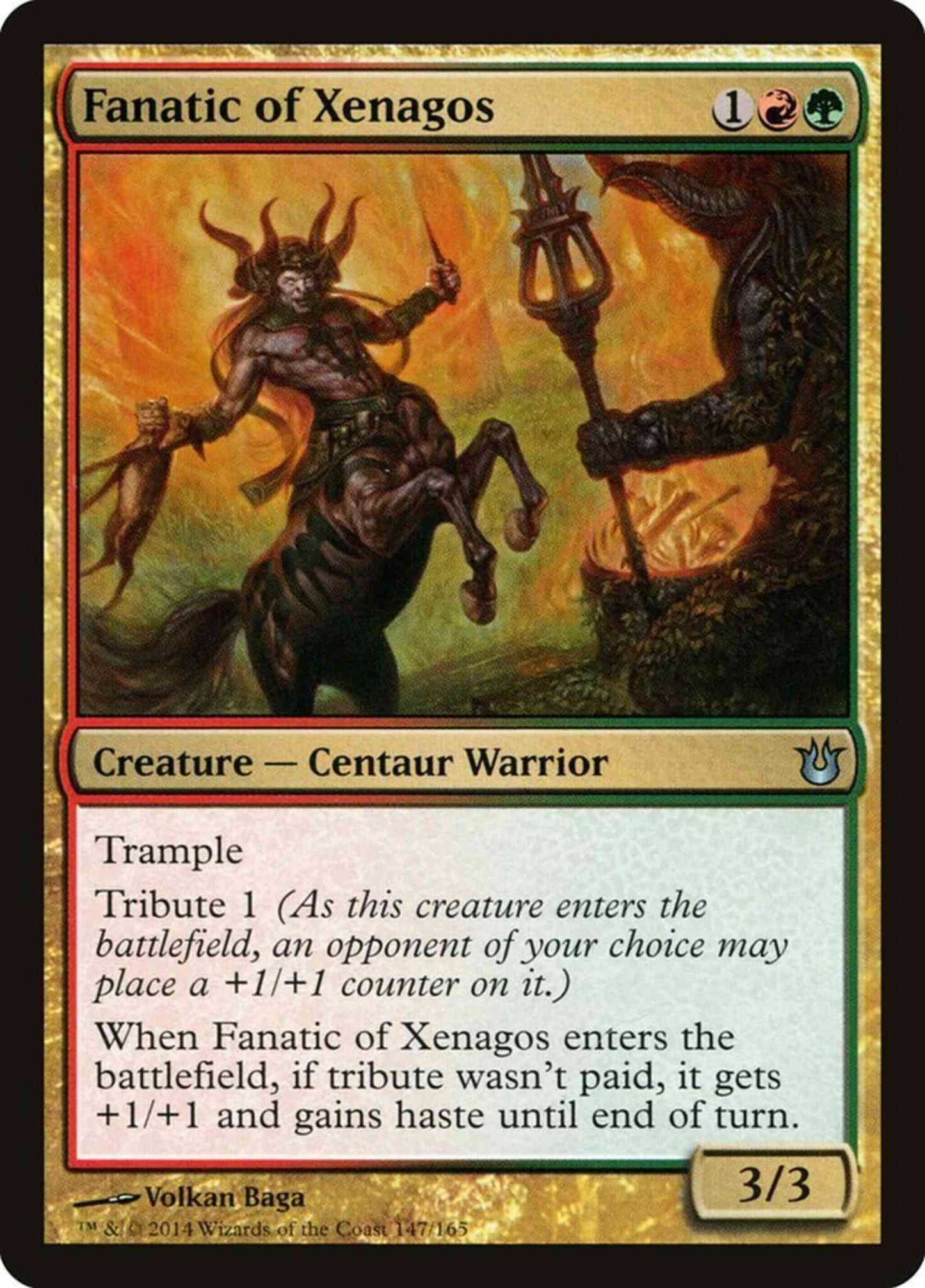 Fanatic of Xenagos [147] [Born of the Gods] [Non-Foil]
