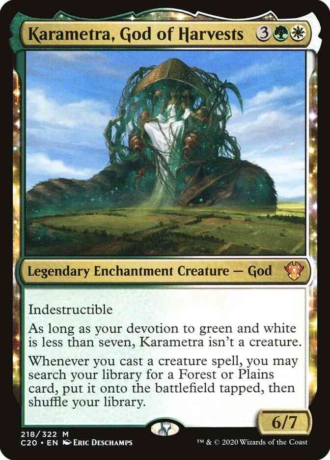 Karametra, God of Harvests [218] [Commander 2020] [Non-Foil]