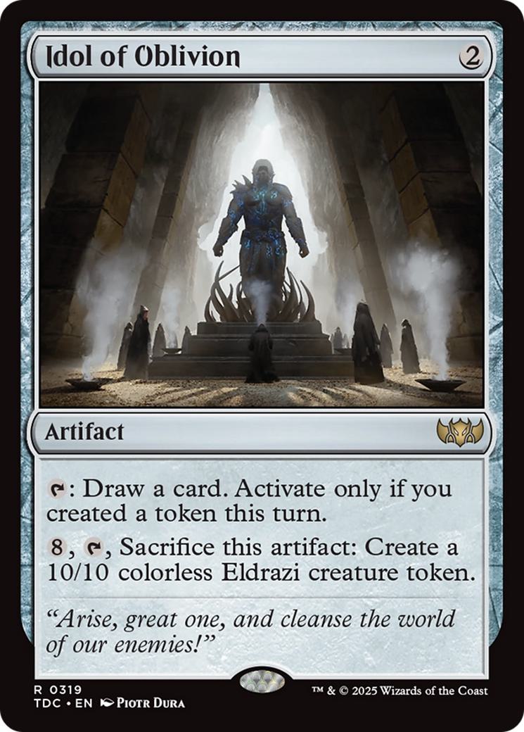 Idol of Oblivion [319] [Tarkir: Dragonstorm: Commander] [Non-Foil]