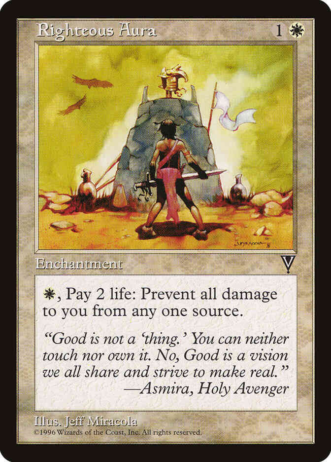 Righteous Aura [20] [Visions] [Non-Foil]