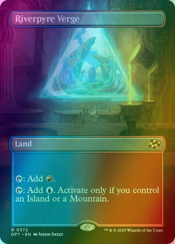 Riverpyre Verge [372] [Borderless] [Aetherdrift] [Foil]