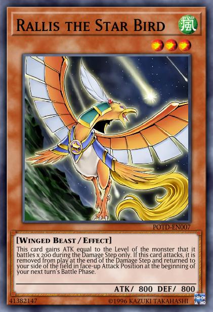 Rallis the Star Bird - POTD-EN007 - Common - Unlimited