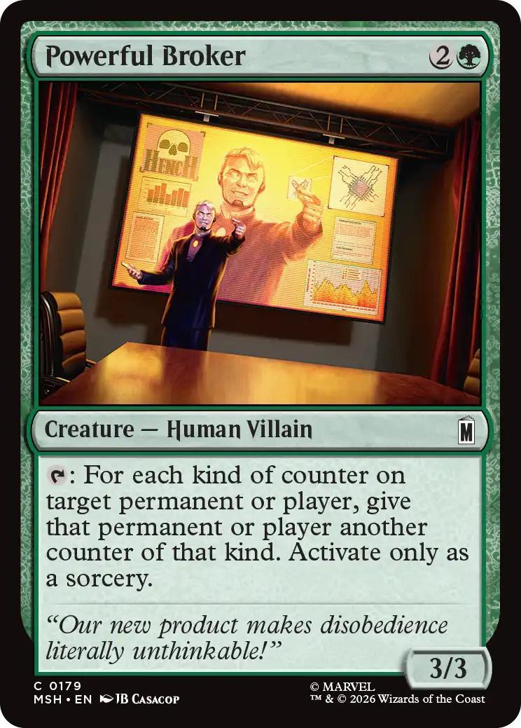 Powerful Broker [179] [Marvel Super Heroes] [Non-Foil]