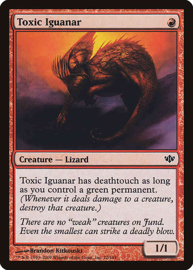 Toxic Iguanar [72] [Conflux] [Non-Foil]