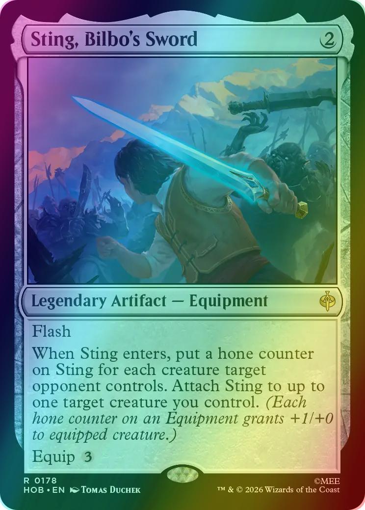 Sting, Bilbo's Sword [178] [The Hobbit] [Foil]
