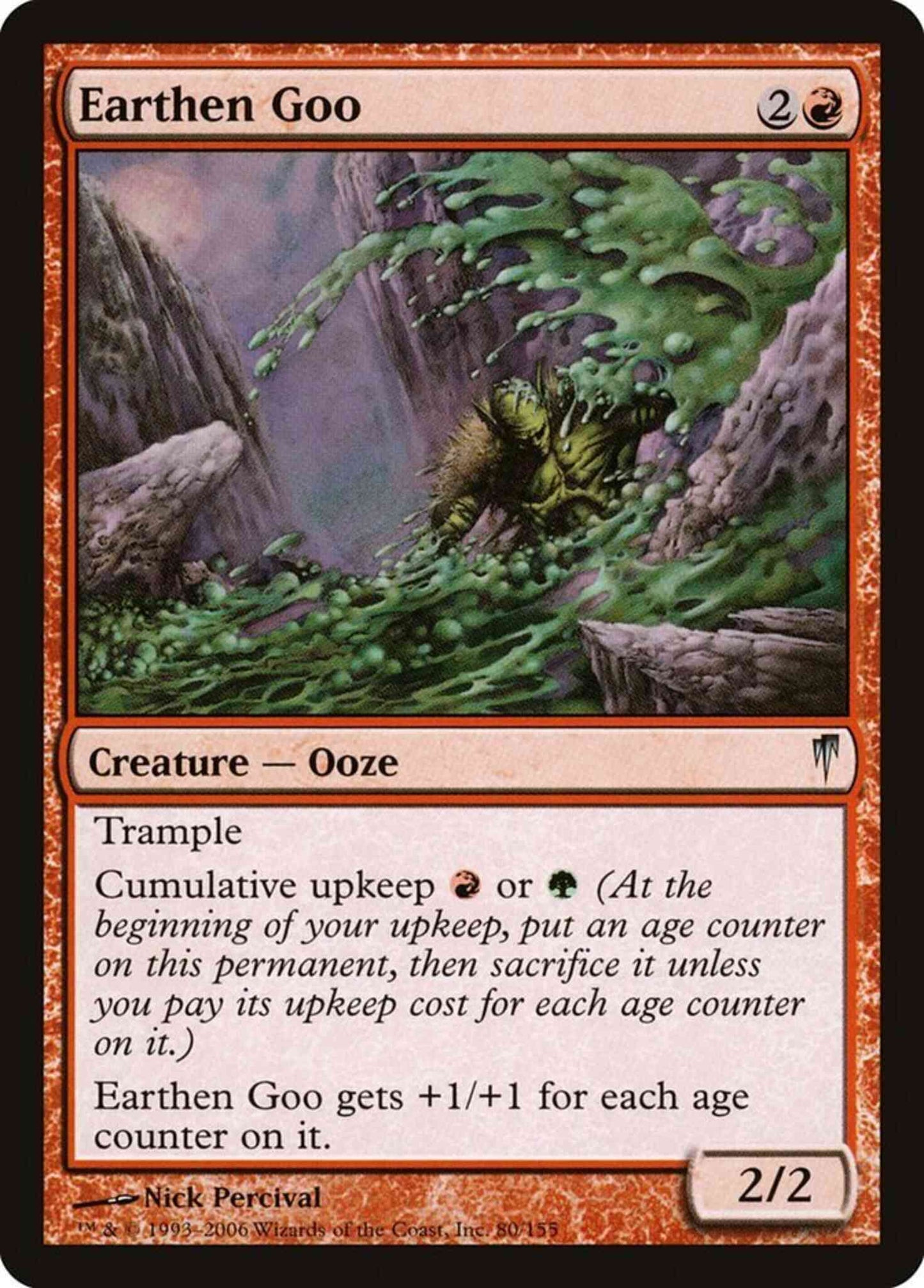 Earthen Goo [80] [Coldsnap] [Non-Foil]