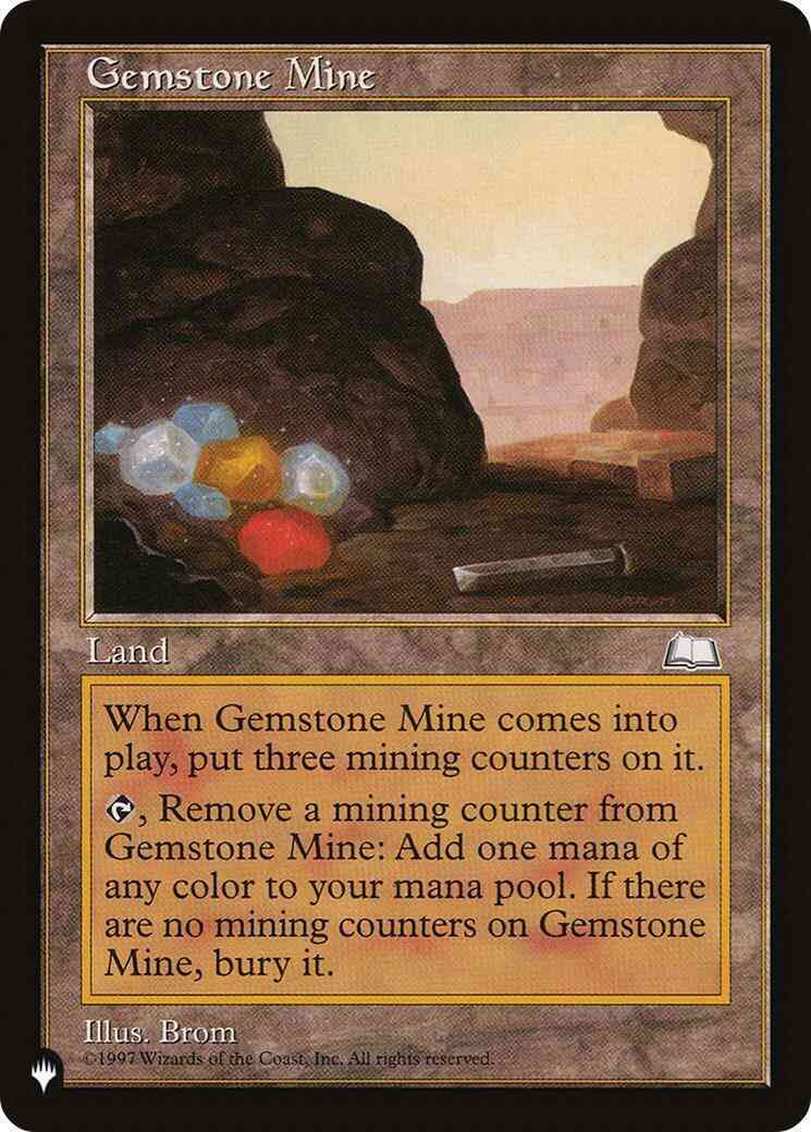 Gemstone Mine [WTH-164] [The List] [Non-Foil]