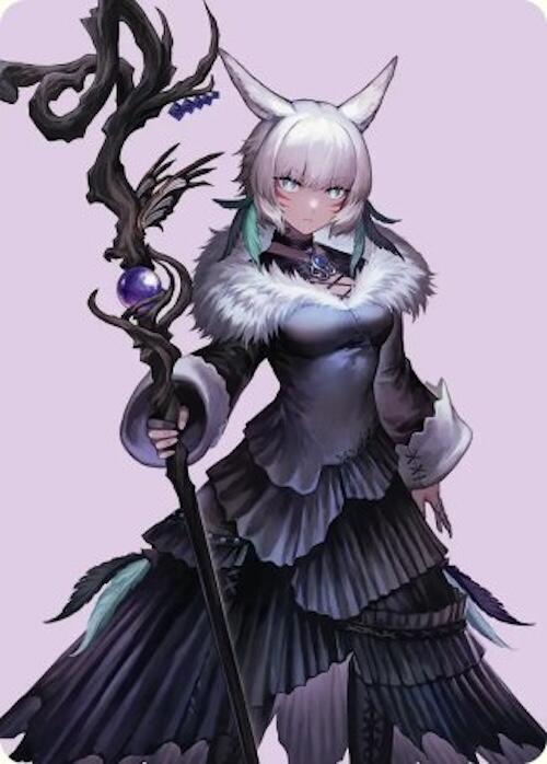 53/53 - Y'shtola, Night's Blessed Art Card [FINAL FANTASY: Art Series] [Non-Stamped]