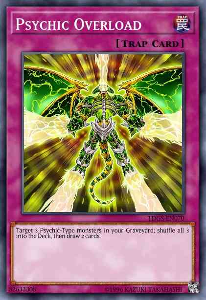 Psychic Overload - TDGS-EN070 - Ultimate Rare - 1st Edition