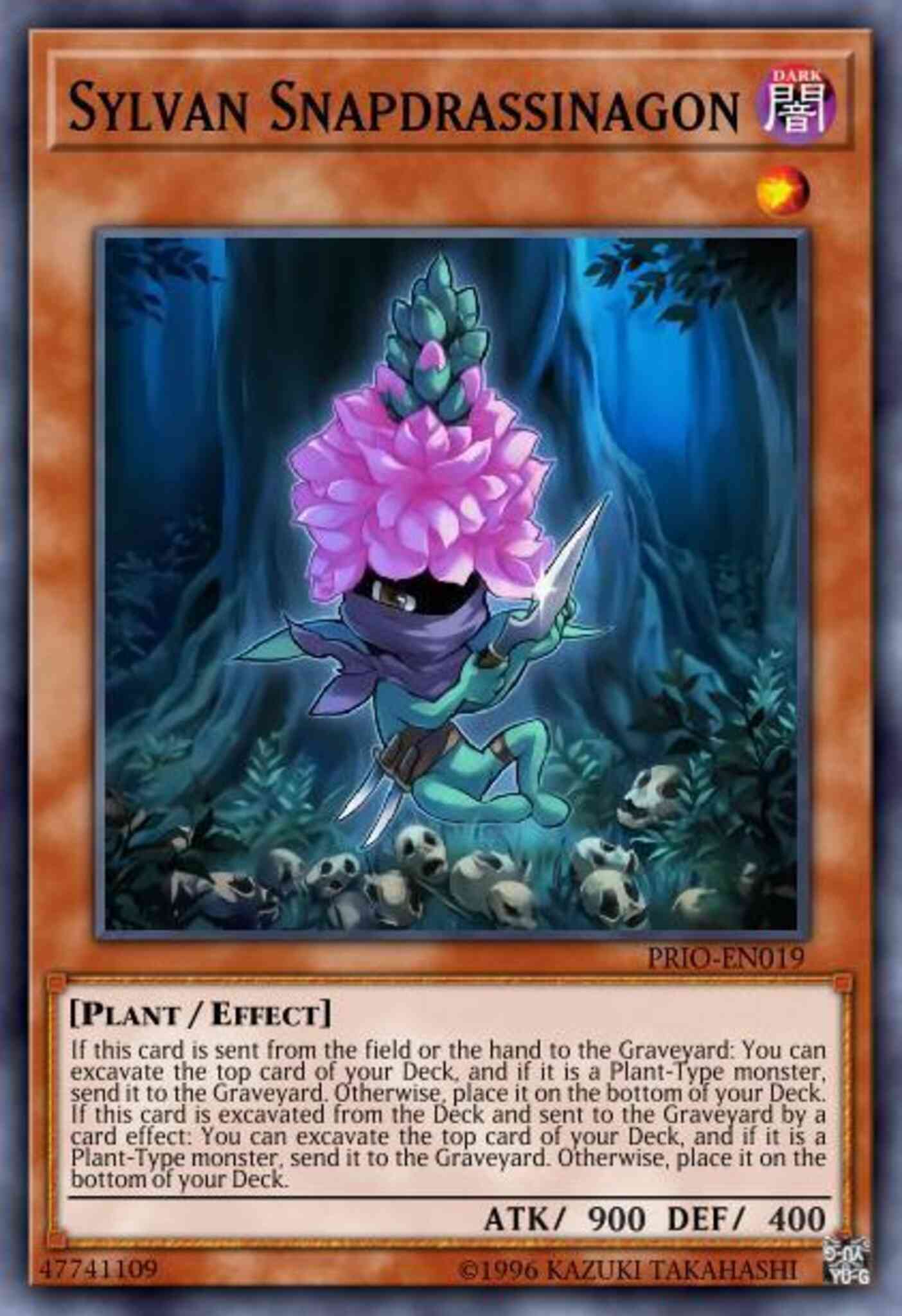 Sylvan Snapdrassinagon - PRIO-EN019 - Rare - Unlimited