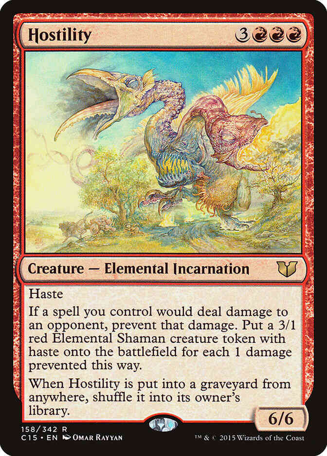 Hostility [158] [Commander 2015] [Non-Foil]