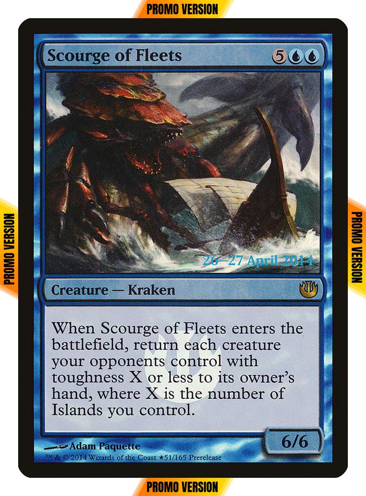Scourge of Fleets [51] [Journey into Nyx Promos] [Foil]