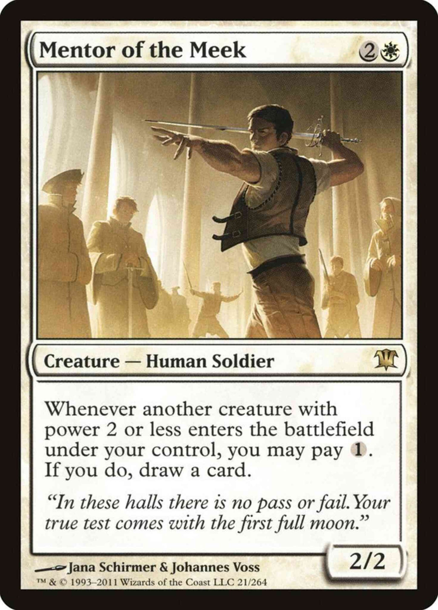 Mentor of the Meek [21] [Innistrad] [Non-Foil]
